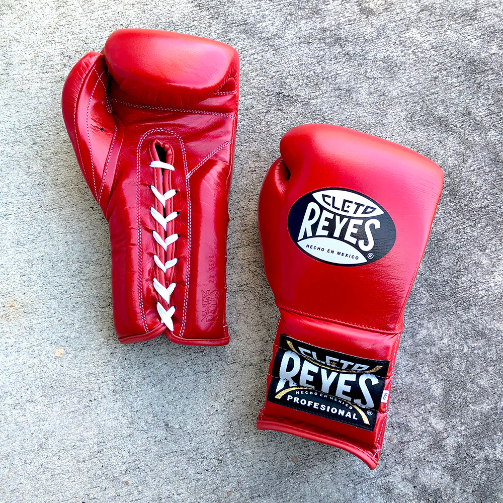CLETO REYES GLOVES LACE RED - Image 4