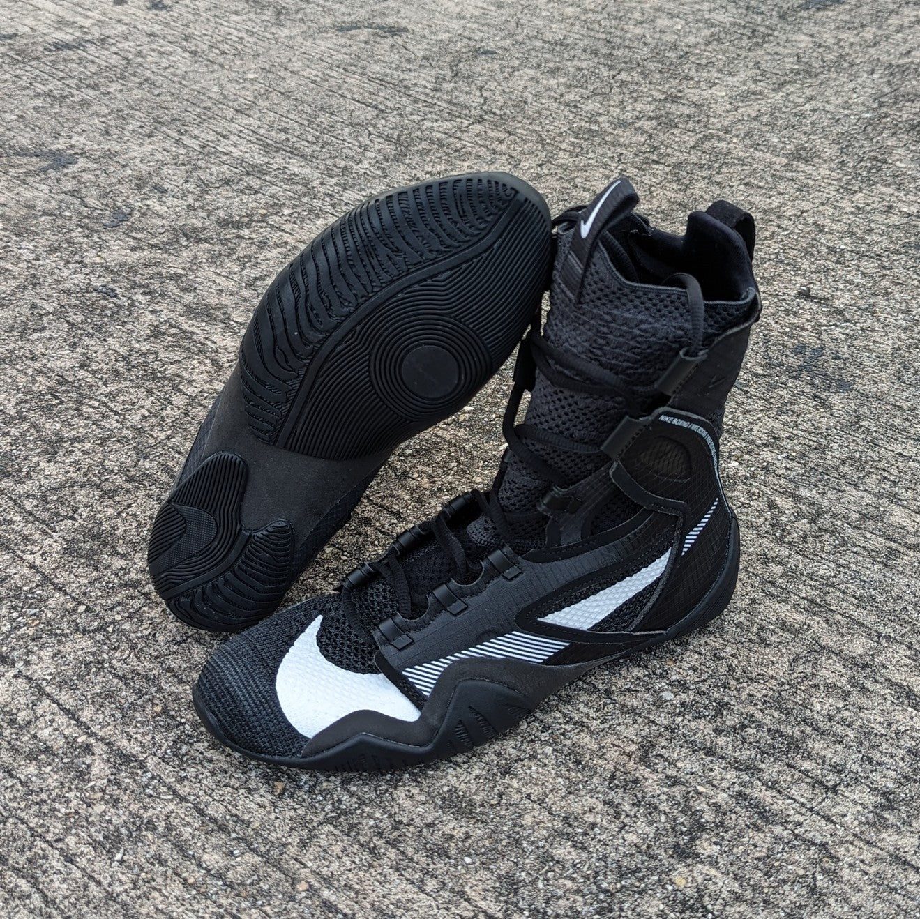 NIKE SHOES HYPERKO 2 NEW SE BLACK/WHITE - Image 4