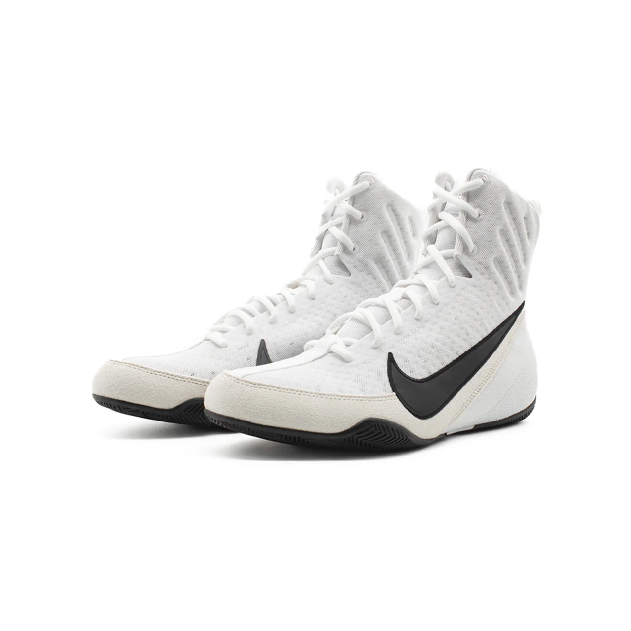NIKE SHOES BOXING MACHOMAI 3 WHITE/BLACK - Image 4