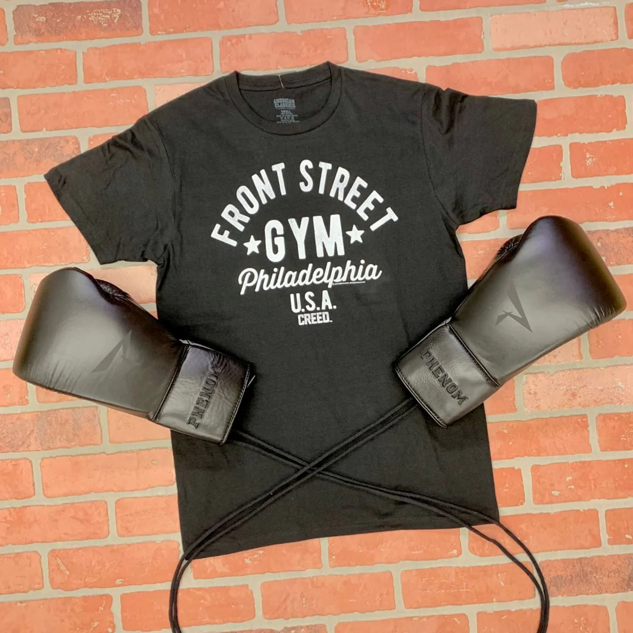 PHENOM BOXING GLOVES ELITE SG210 LACE LEATHER BLACK - Image 5