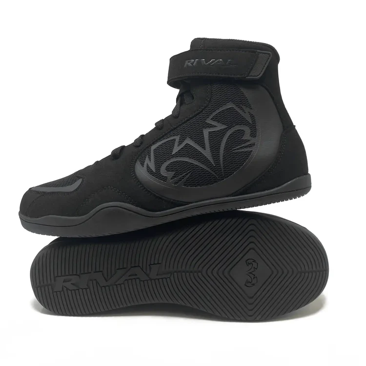 RIVAL SHOES RSX GENESIS 3.0 BOXING BOOTS BLACK - Image 4