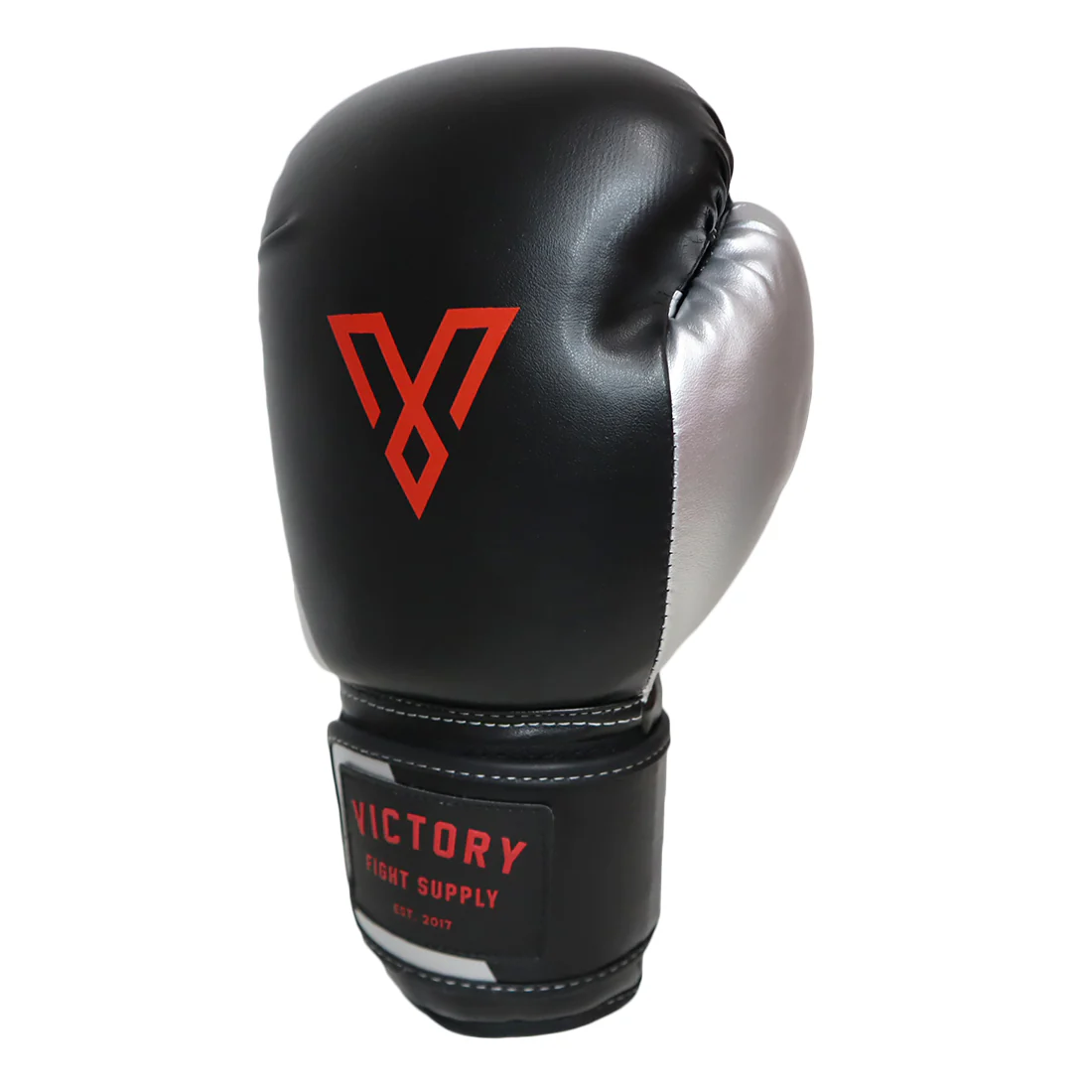 VICTORY GLOVES TITAN V2 SYNTEC BLACK/SILVER - Image 3