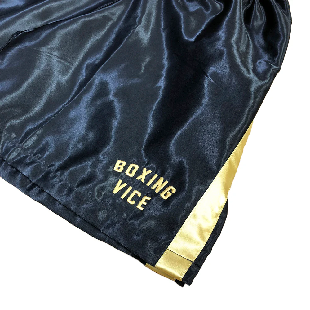 VICTORY BOXING SHORTS VICE SERIES BLACK/GOLD - Image 3